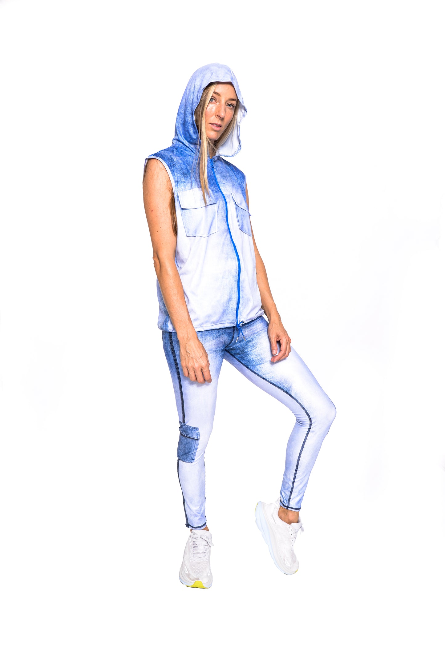 Denim activewear