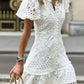 Lace white dress