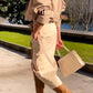 Safari khaki matching set