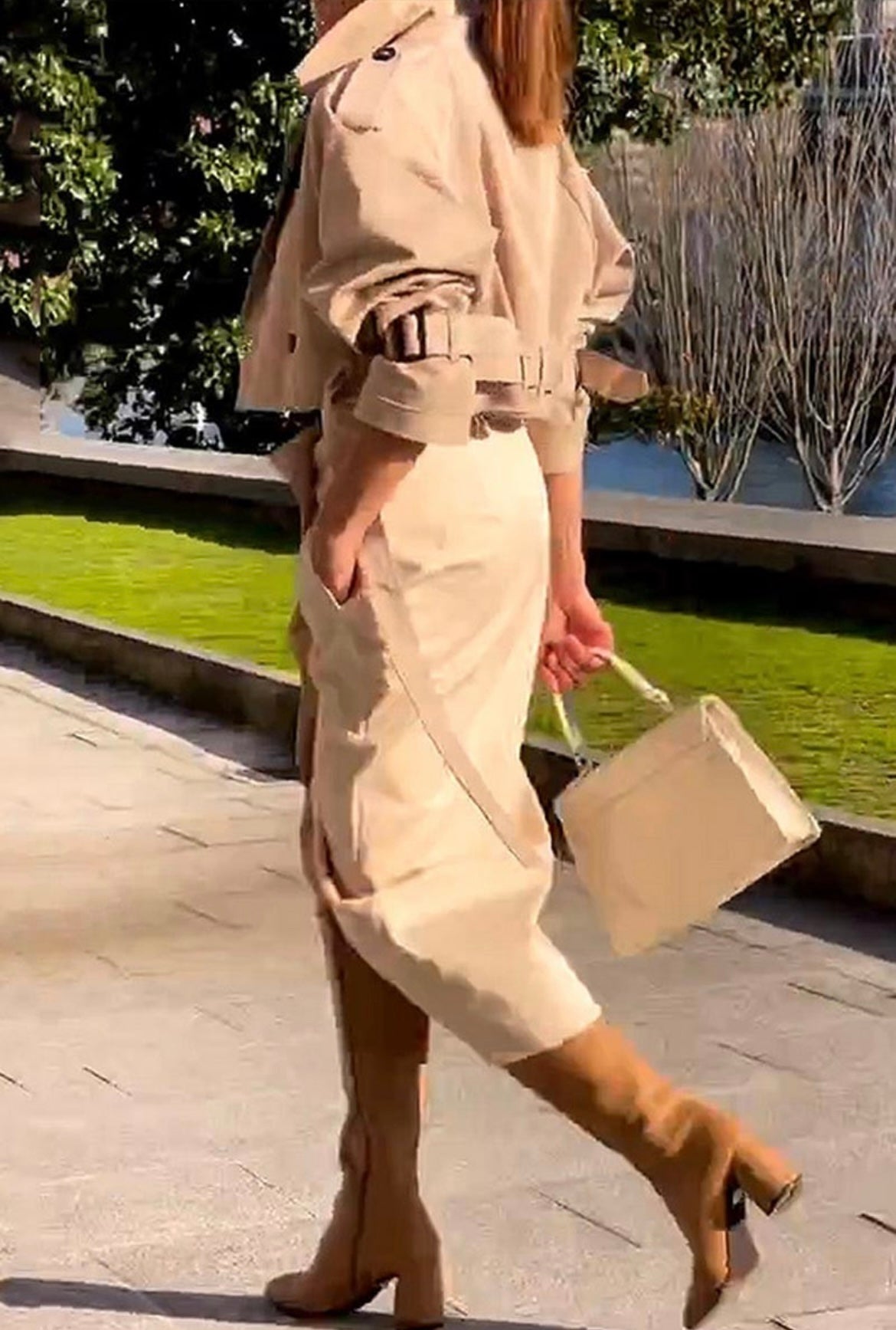 Safari khaki matching set