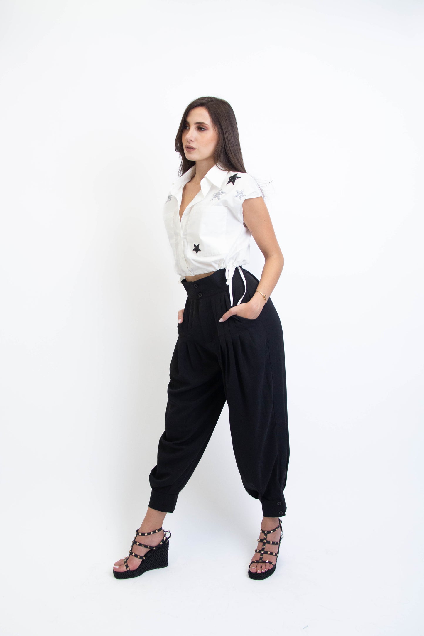 BLOOMERS BLACK PANTS