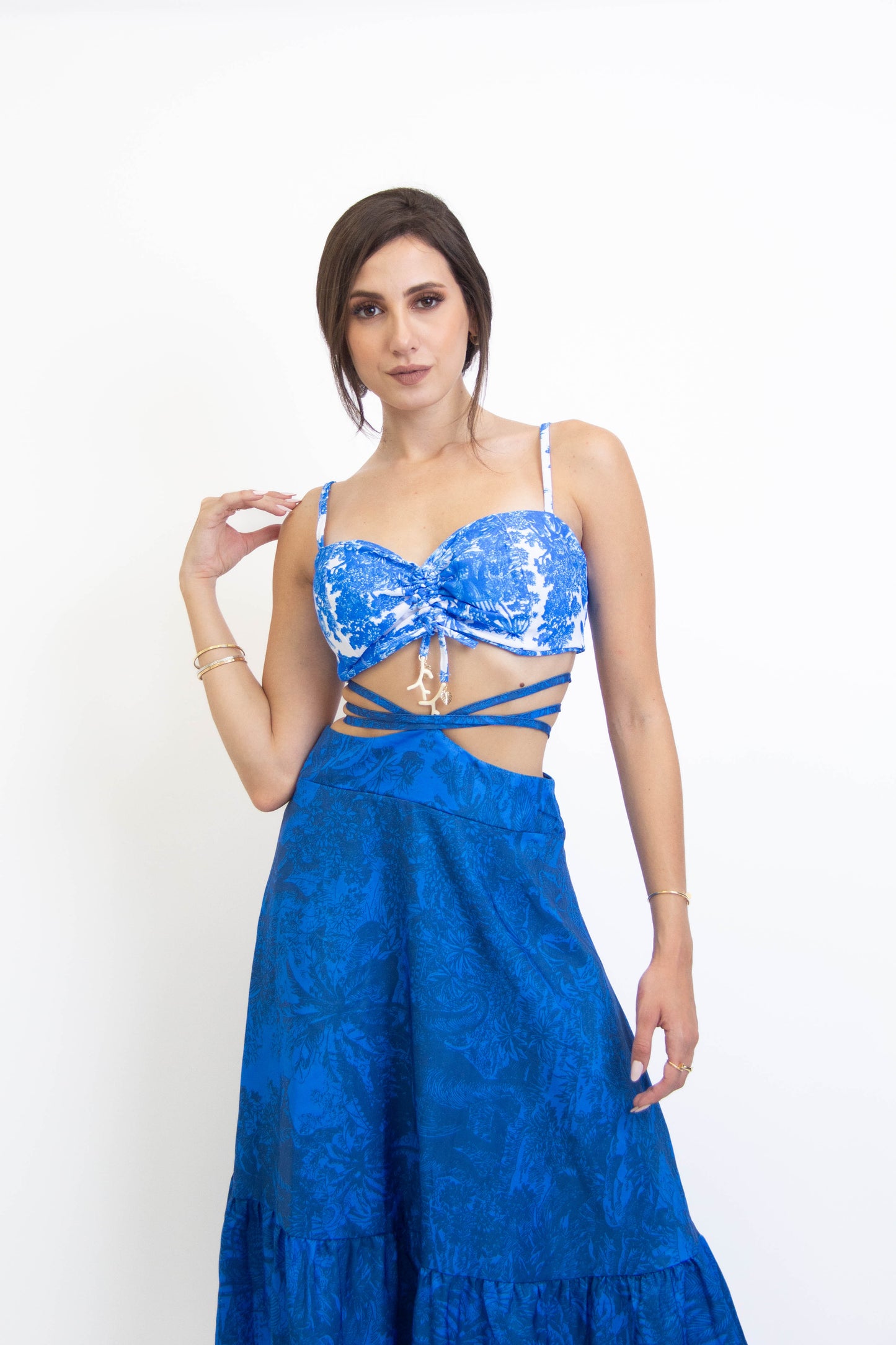 BLUE BEACH MATCHING BRAZILIAN SET