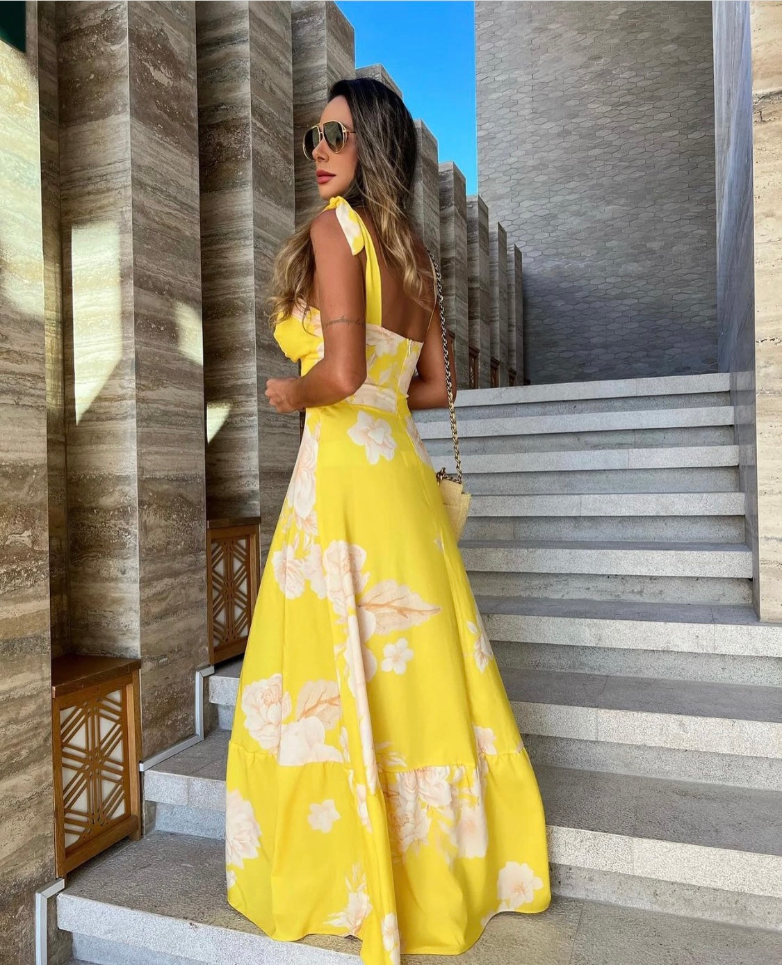 ISABELLA YELLOW DRESS