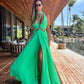 MARIA GREEN BRAZILIAN DRESS