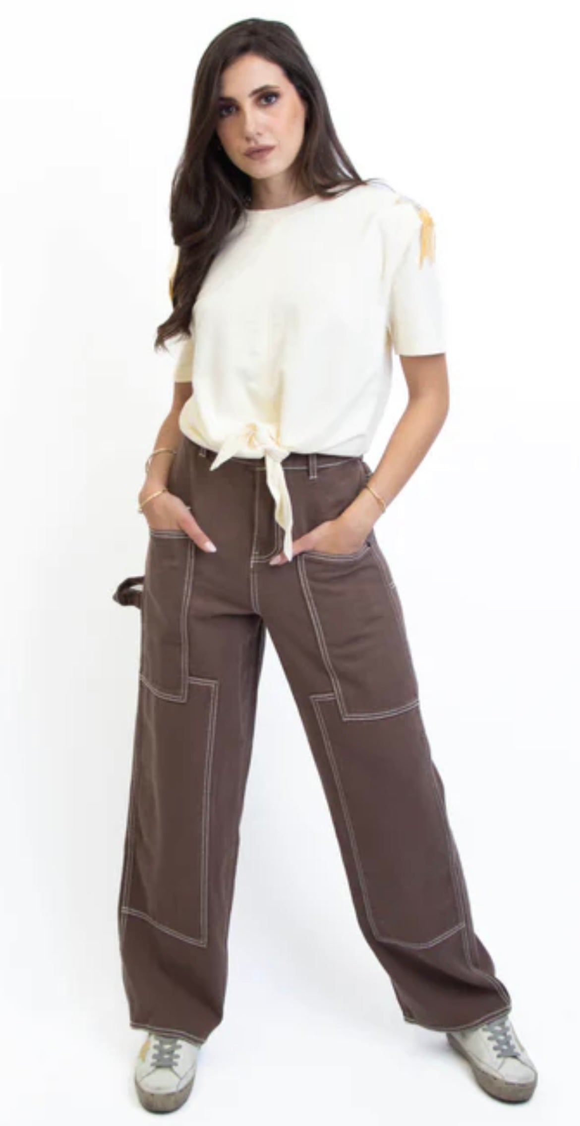 BROWN CARGO PANT