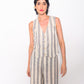 Linen striped matching set