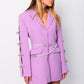 Blazer lilac bow dress