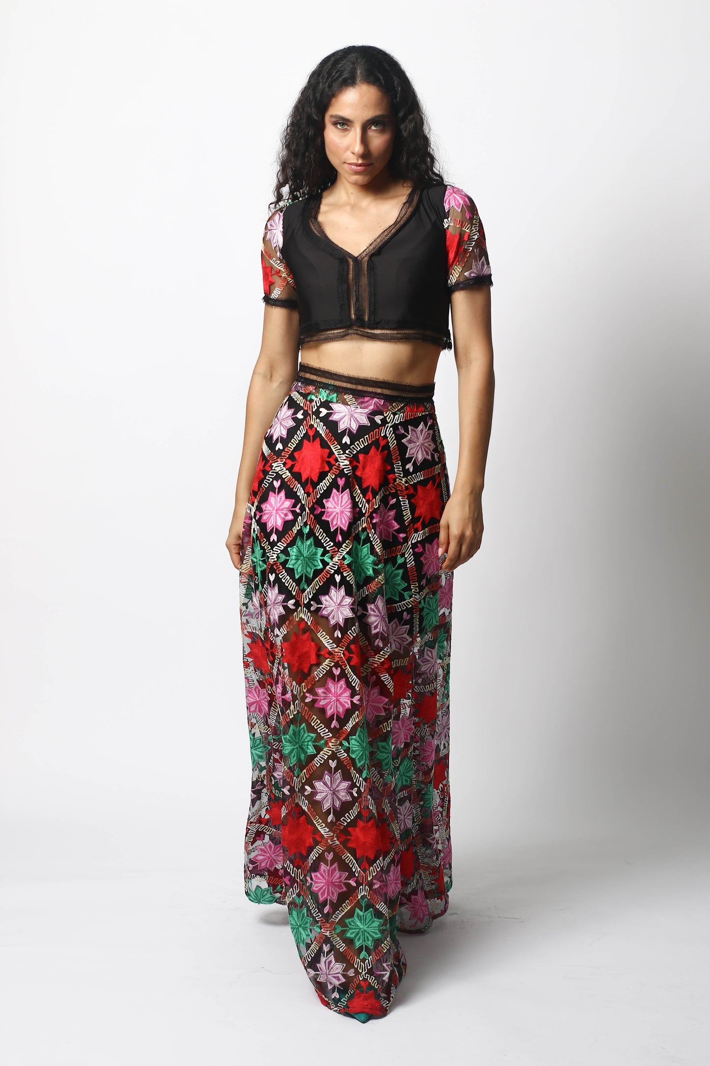 2 PIECES SKIRT AND TOP SET BY PATRICIA TRUJILLO