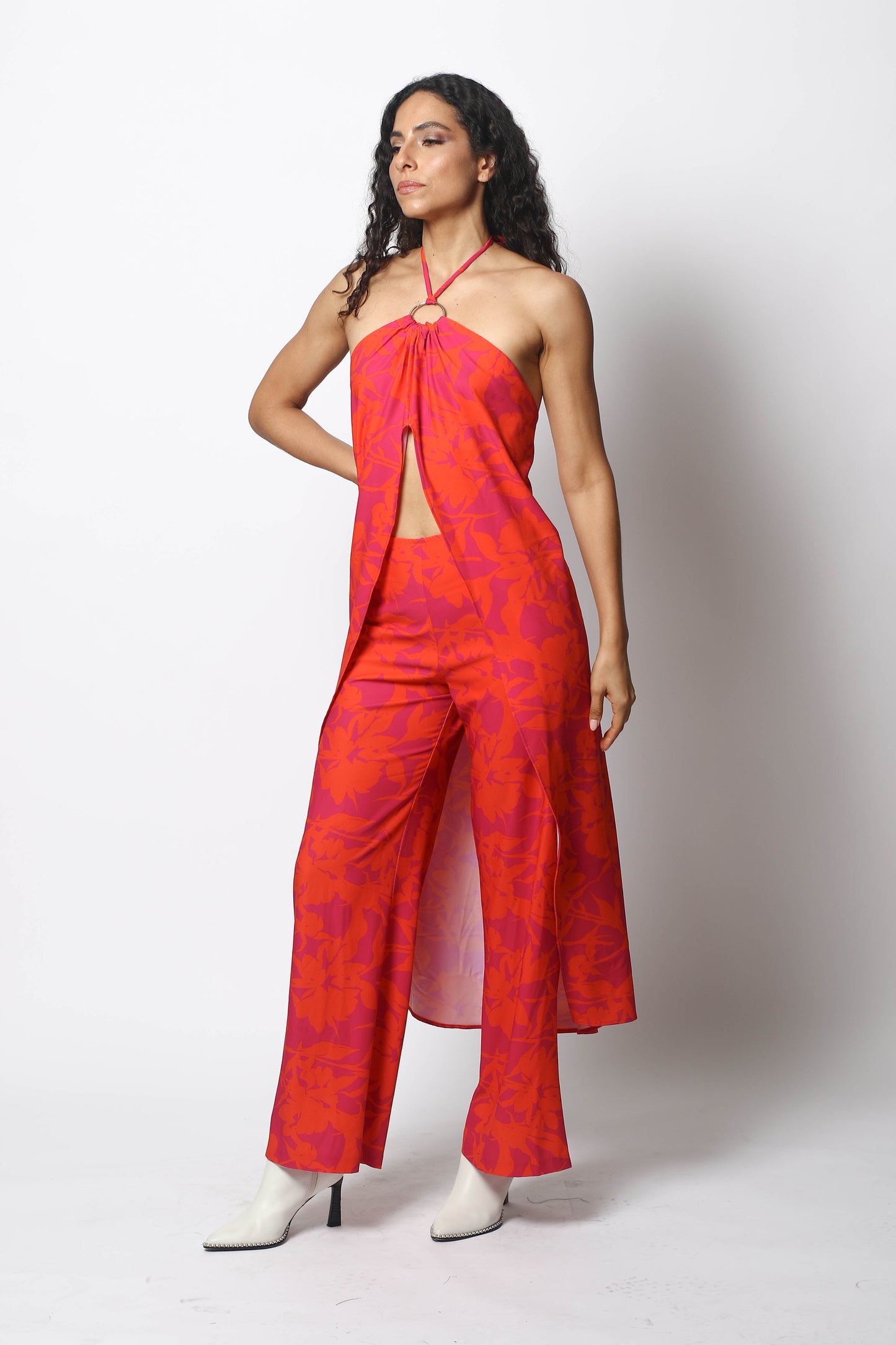 2 PIECES PRINTED MATCHING SET BY PATRICIA TRUJILLO